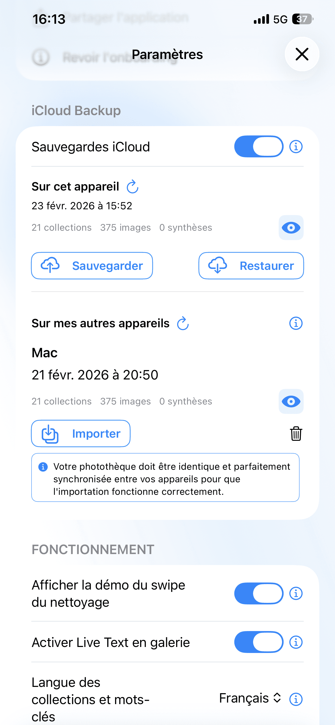 App screenshot