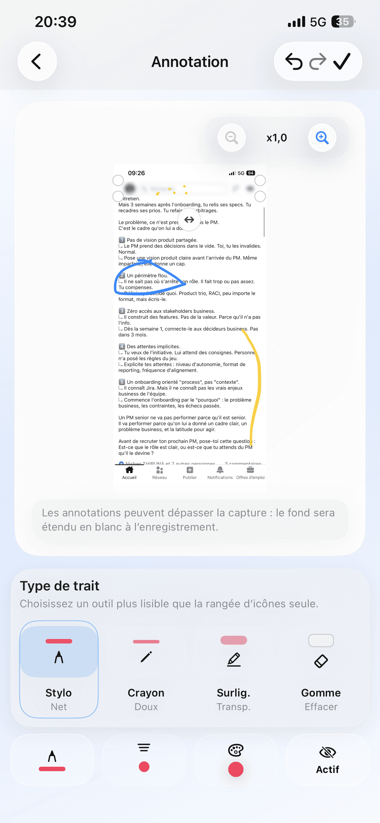App screenshot